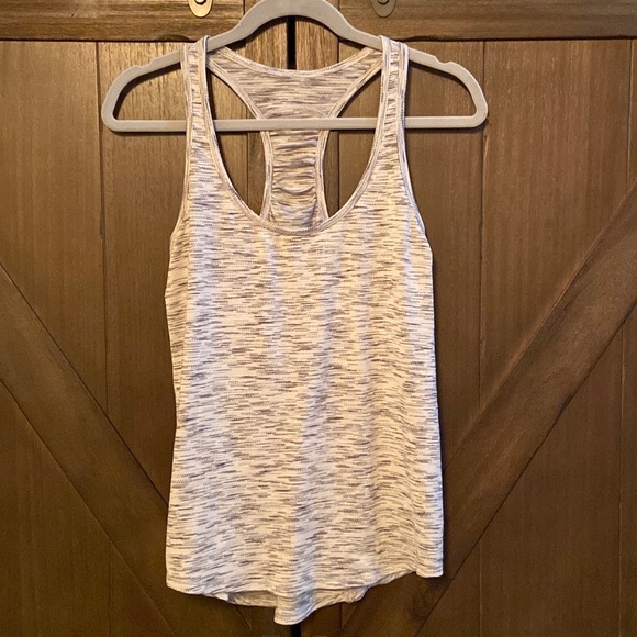 Lululemon🍋Our Sport Tank Tiger Space Dye Black White - Picture 3 of 6